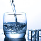 Dew Drops Fresh Mineral water Water with glass